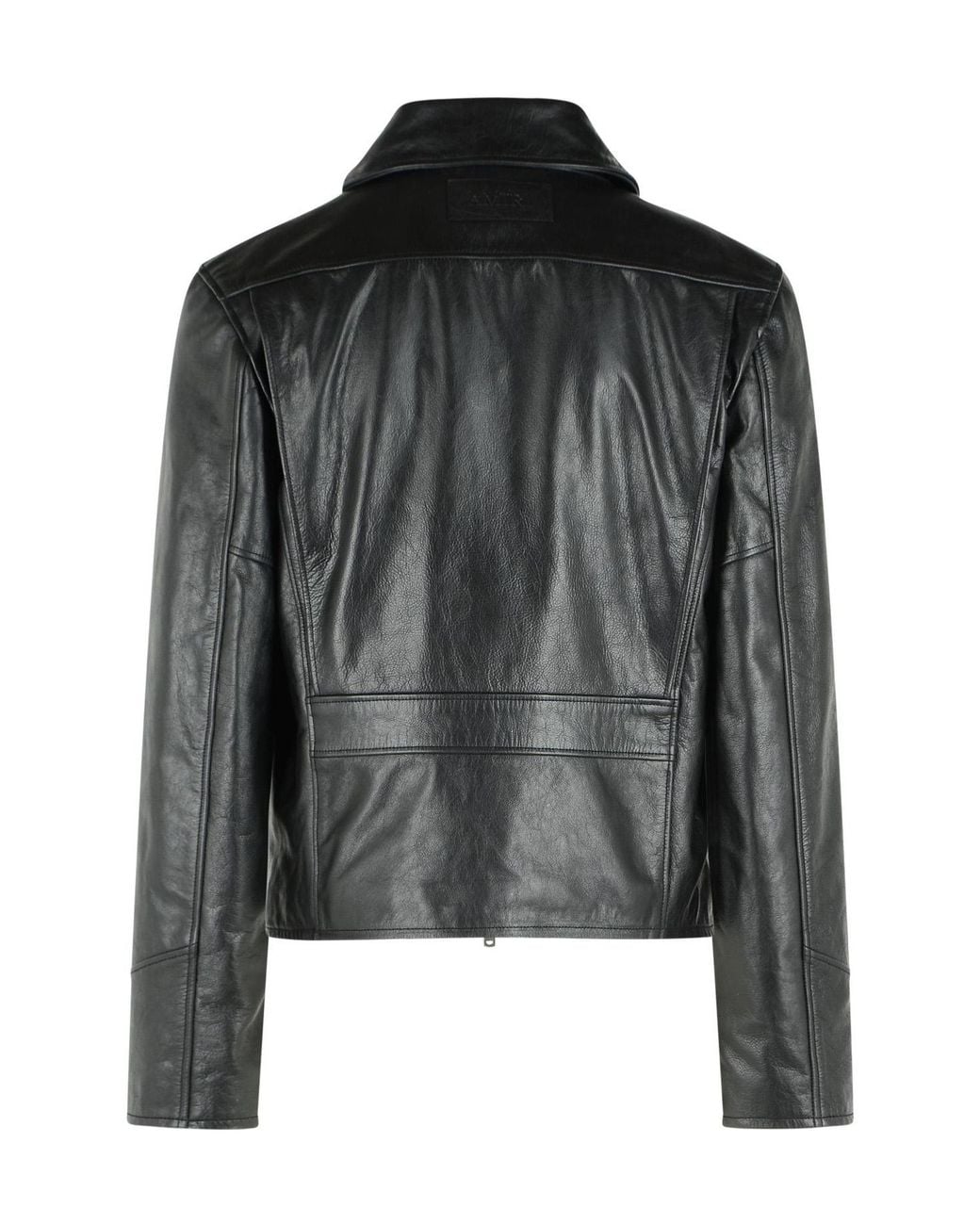 Amiri Black Leather Jacket for men