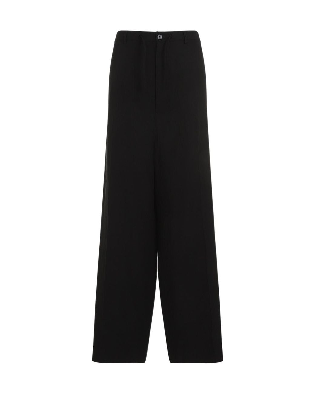 Balenciaga Black Fluid Tailored Trousers