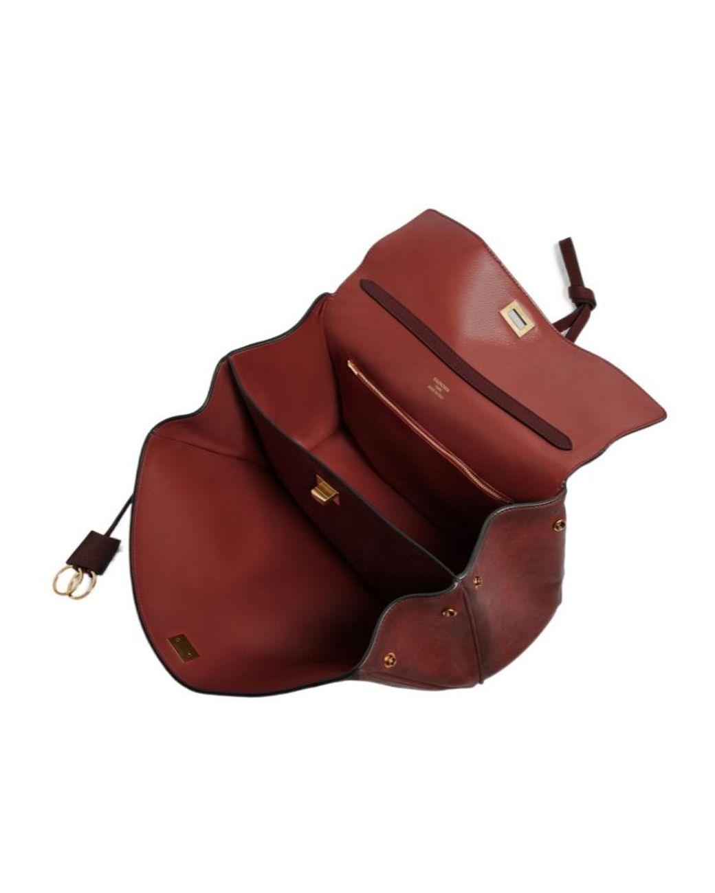 Balenciaga Red Rodeo Handbag Medium