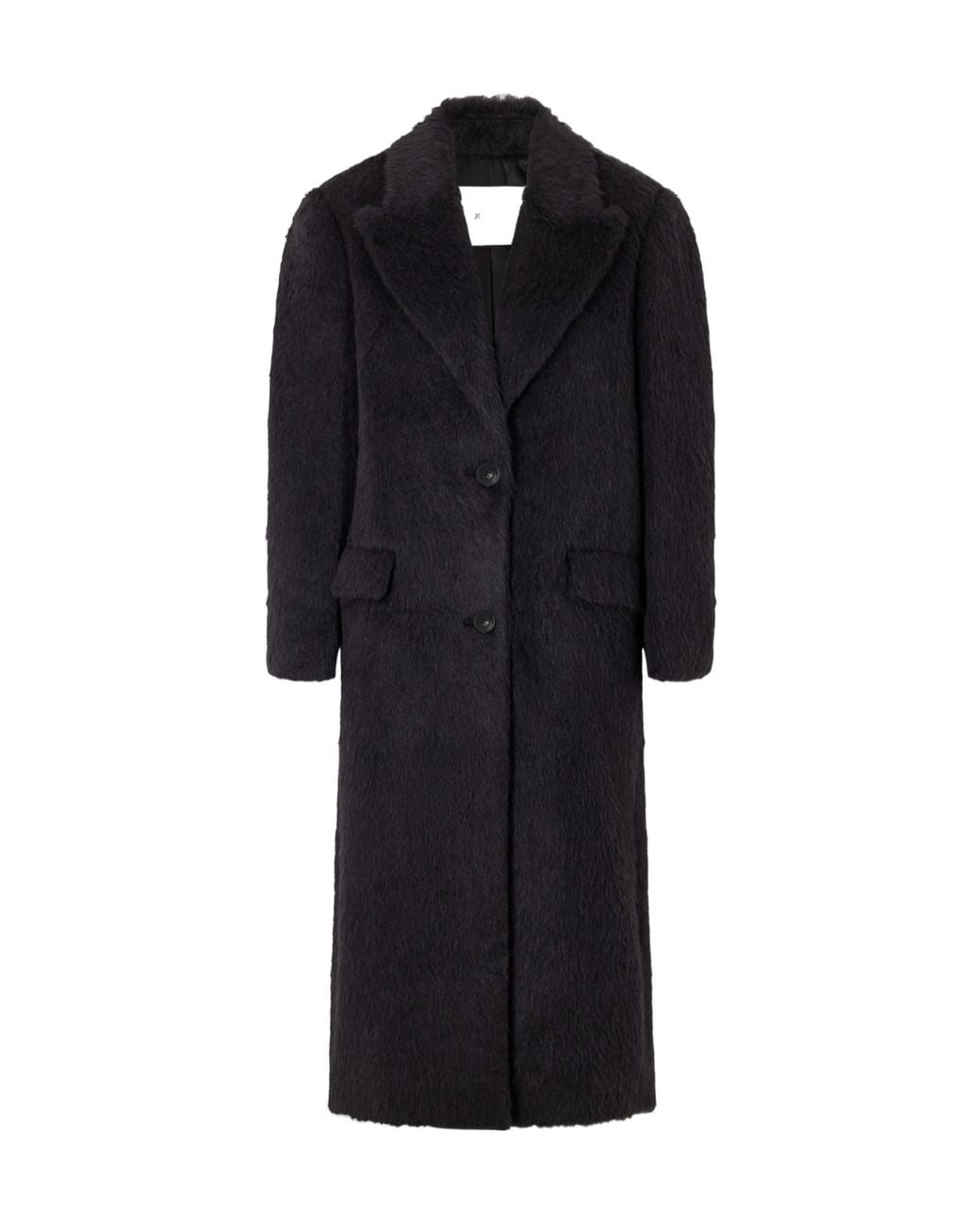 Joseph Black Single-Breasted Coat