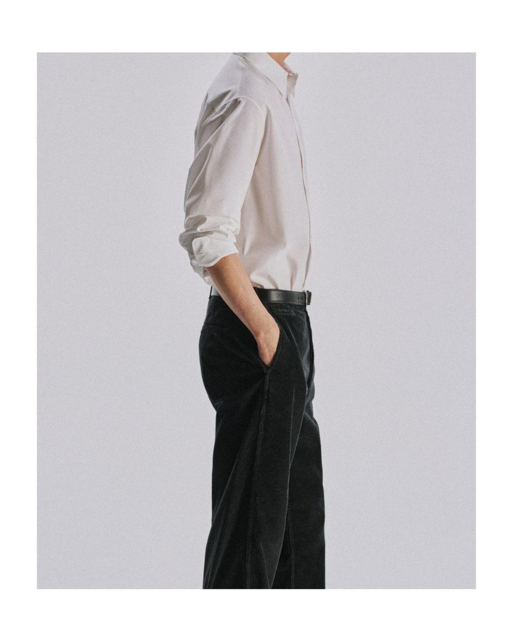 The Row White Tomek Poplin Shirt for men