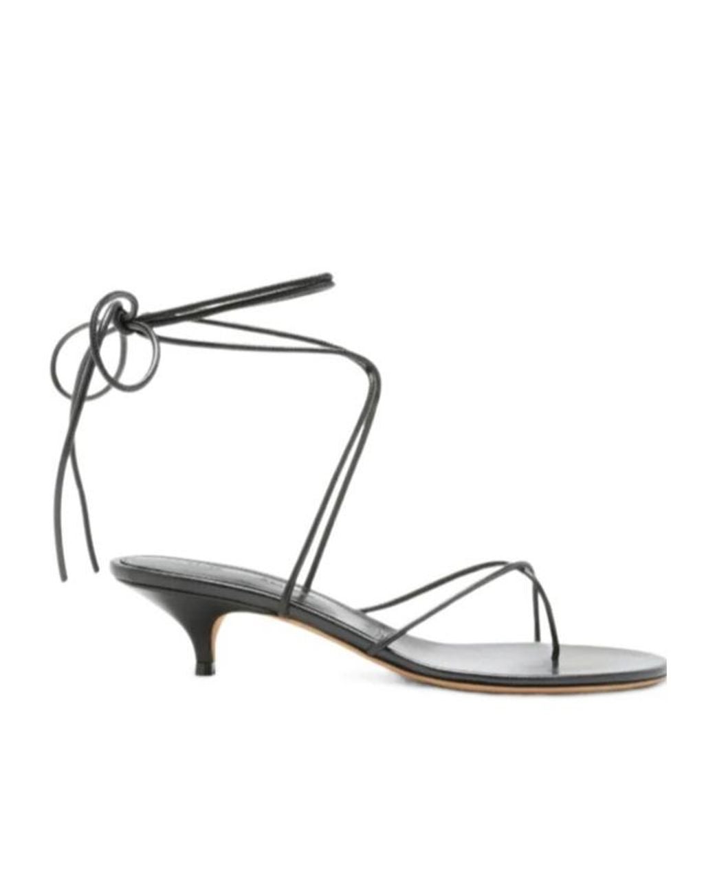 Proenza Schouler Metallic Slash Sandals