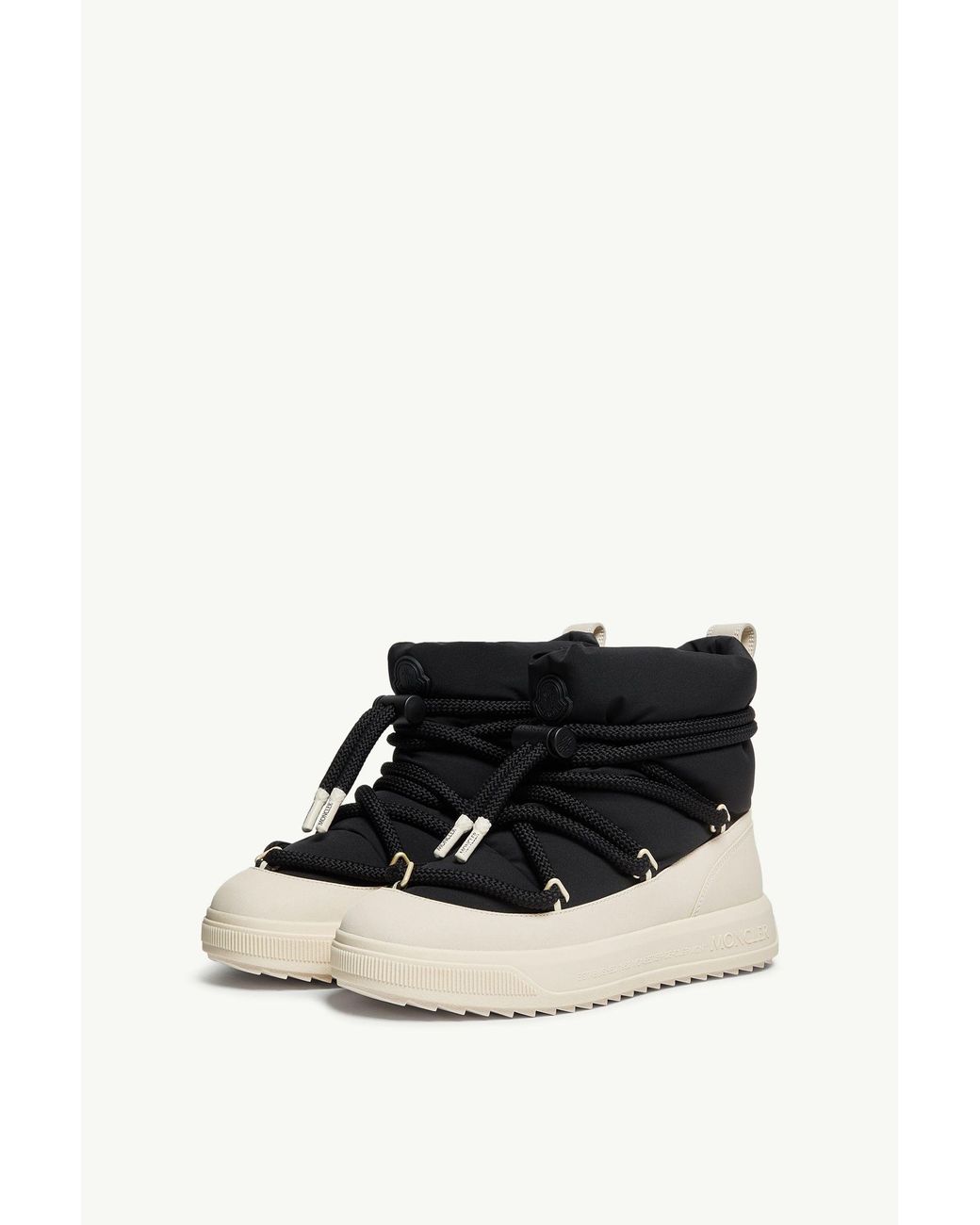 Moncler Black Altive Mid Snow Boots