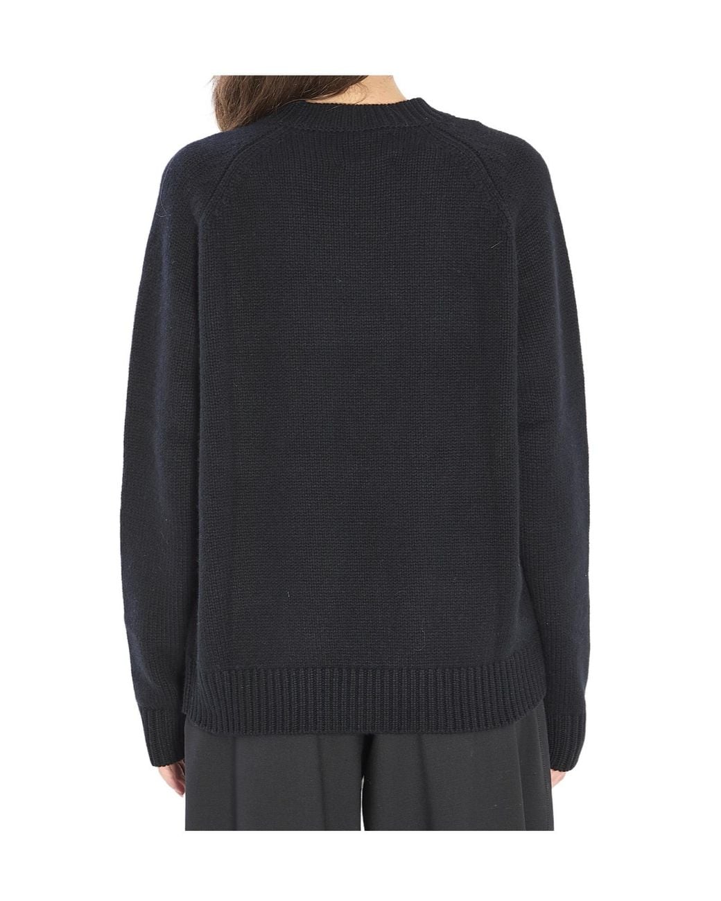 Lisa Yang Black Anine Crewneck Knitwear