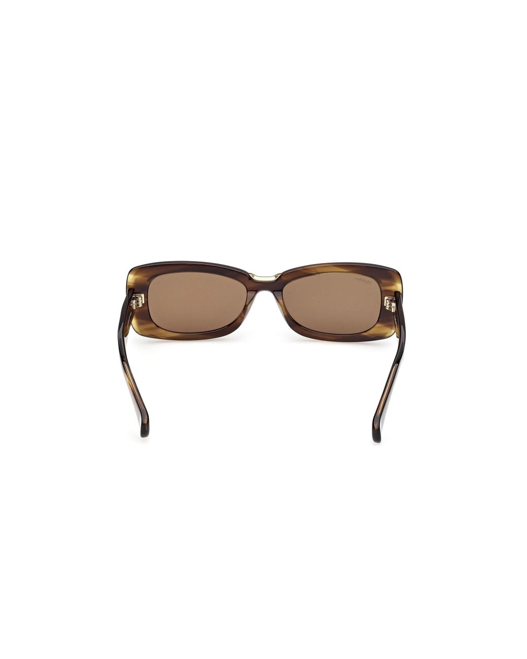 Max Mara Multicolor Rectangular Frame Sunglasses