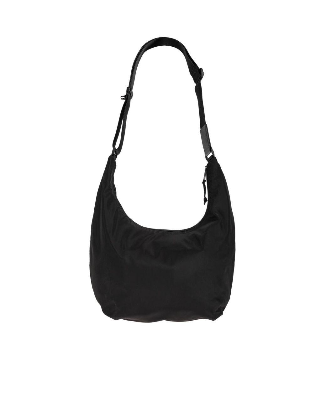 DIESEL Black D-Pack Hobo Bag for men