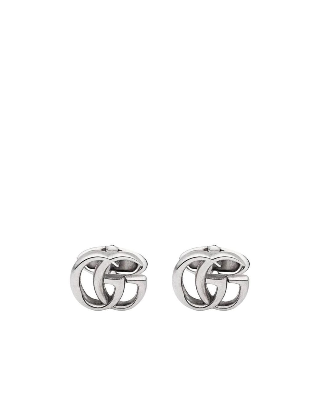 Gucci White Gg Marmont Cufflinks for men