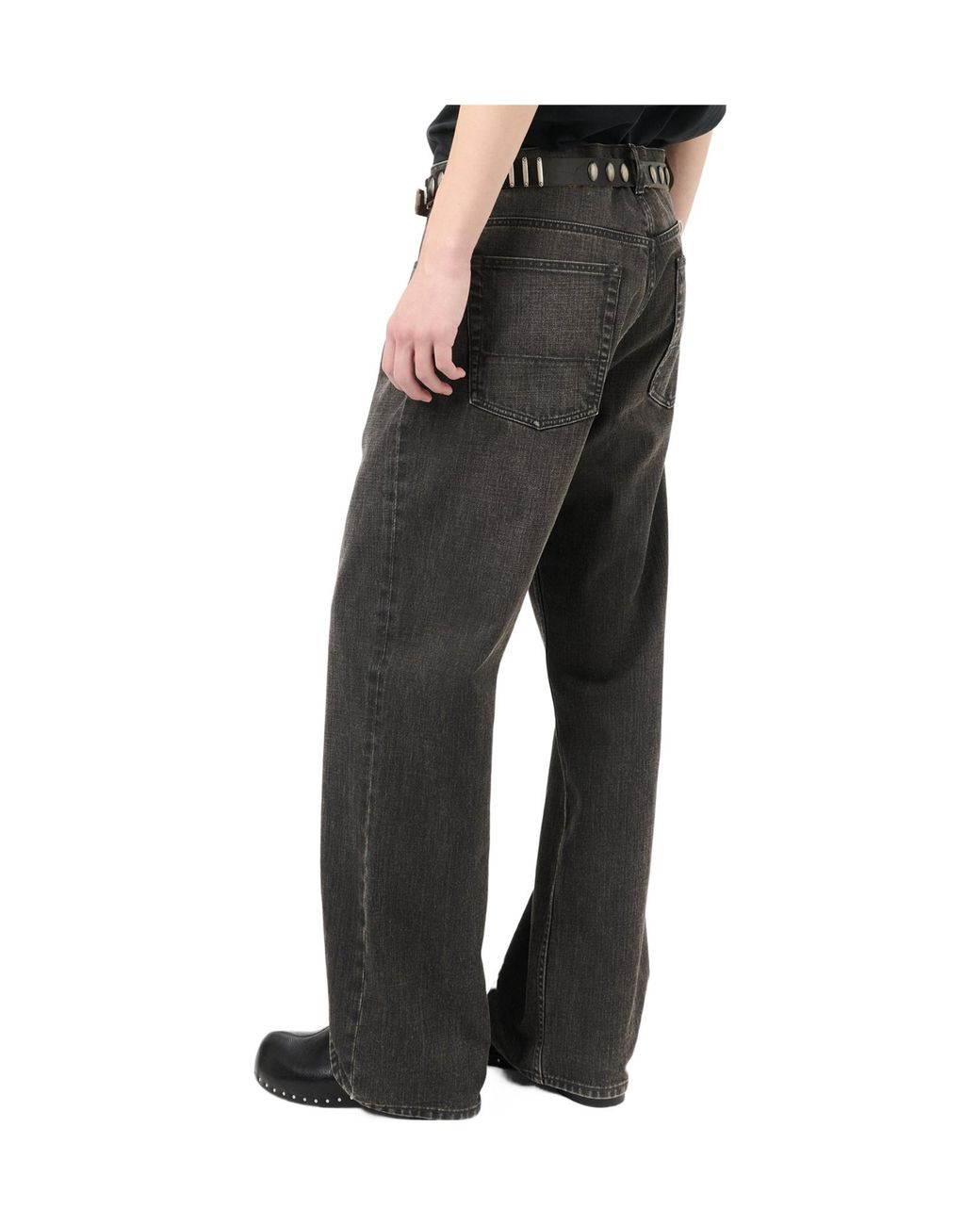 Our Legacy Gray Third Cut Jeans for men