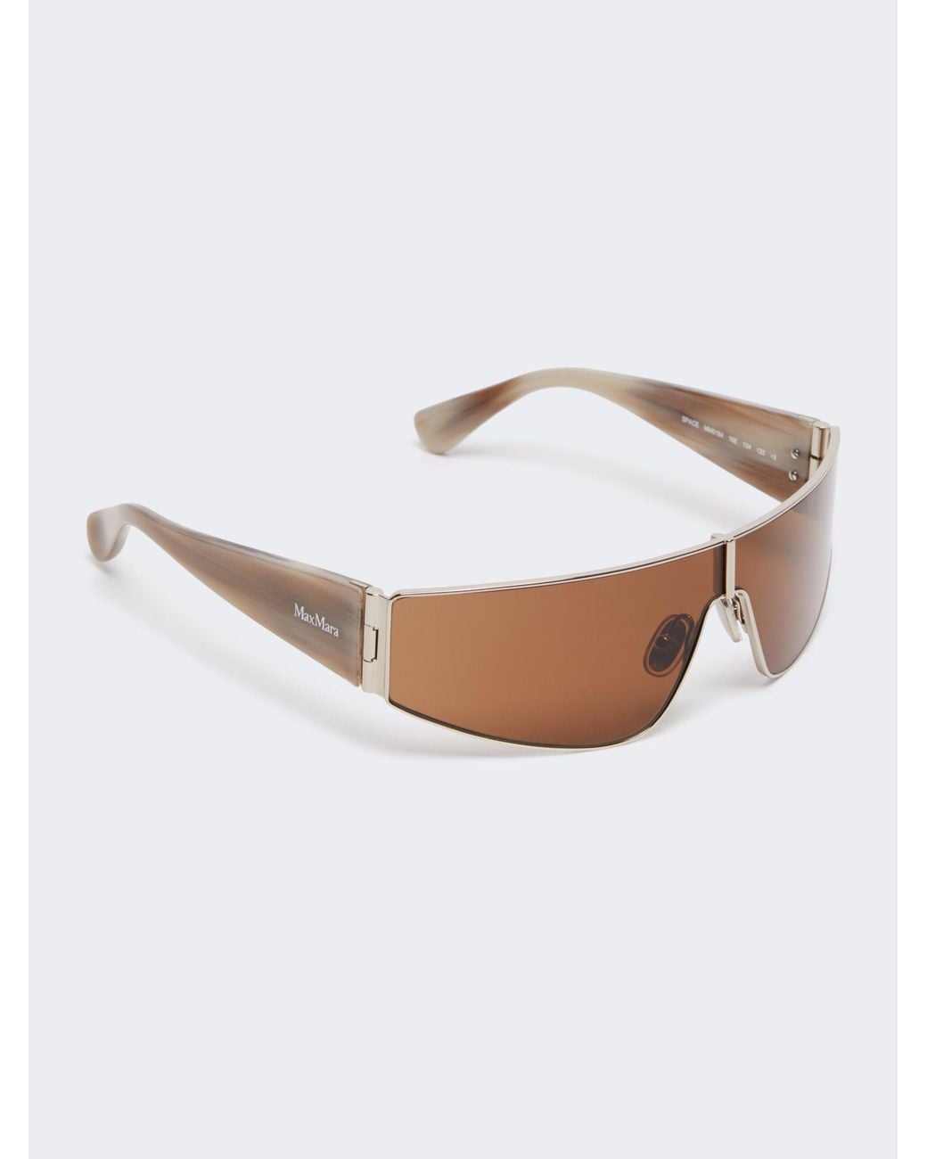 Max Mara Multicolor Mask-Style Sunglasses
