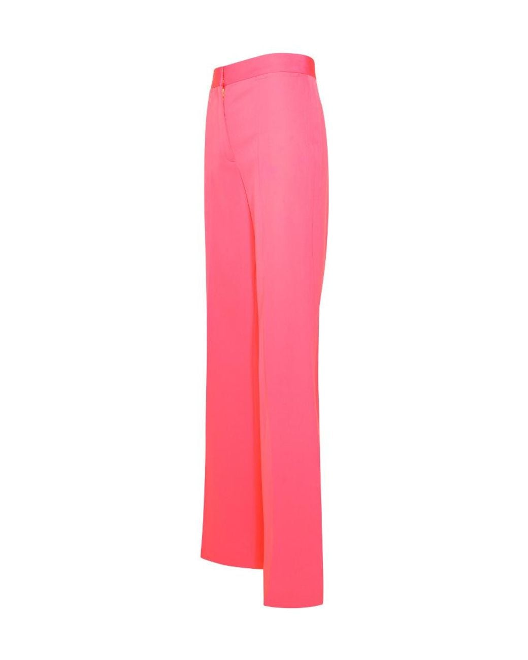 Stella McCartney Pink High Waist Flared Trousers