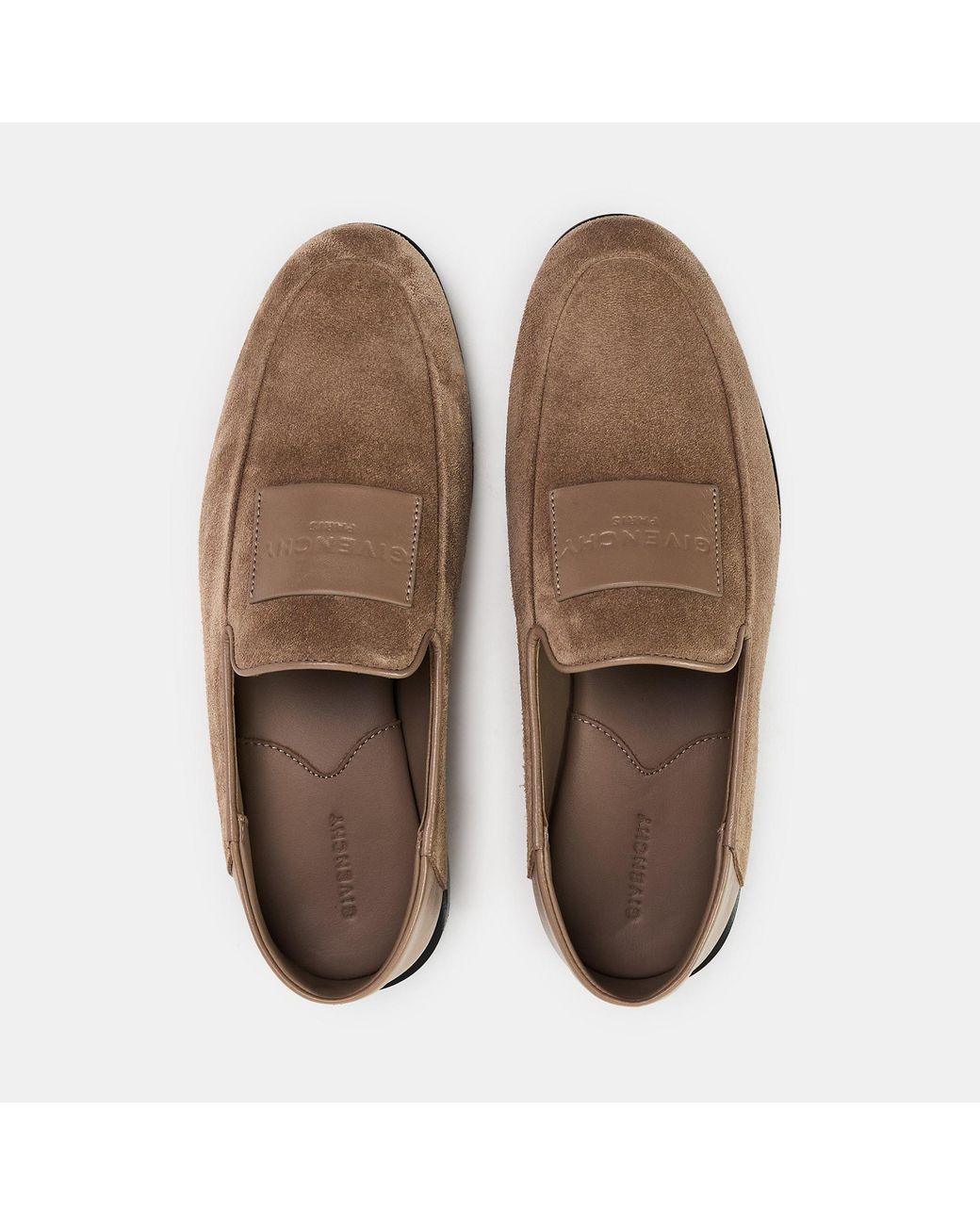 Givenchy Brown Giv Loafers