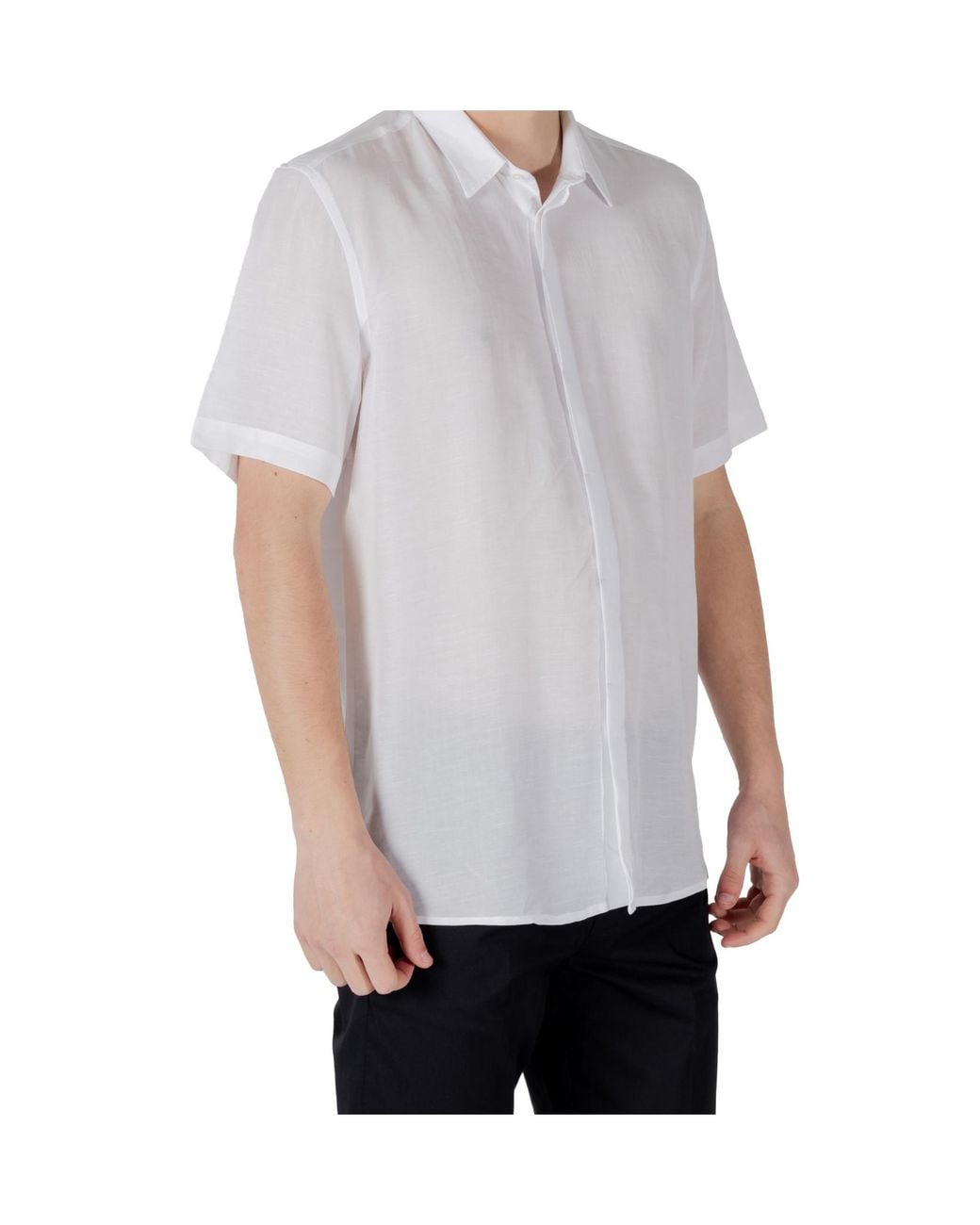 Antony Morato White Short Sleeve Shirt for men