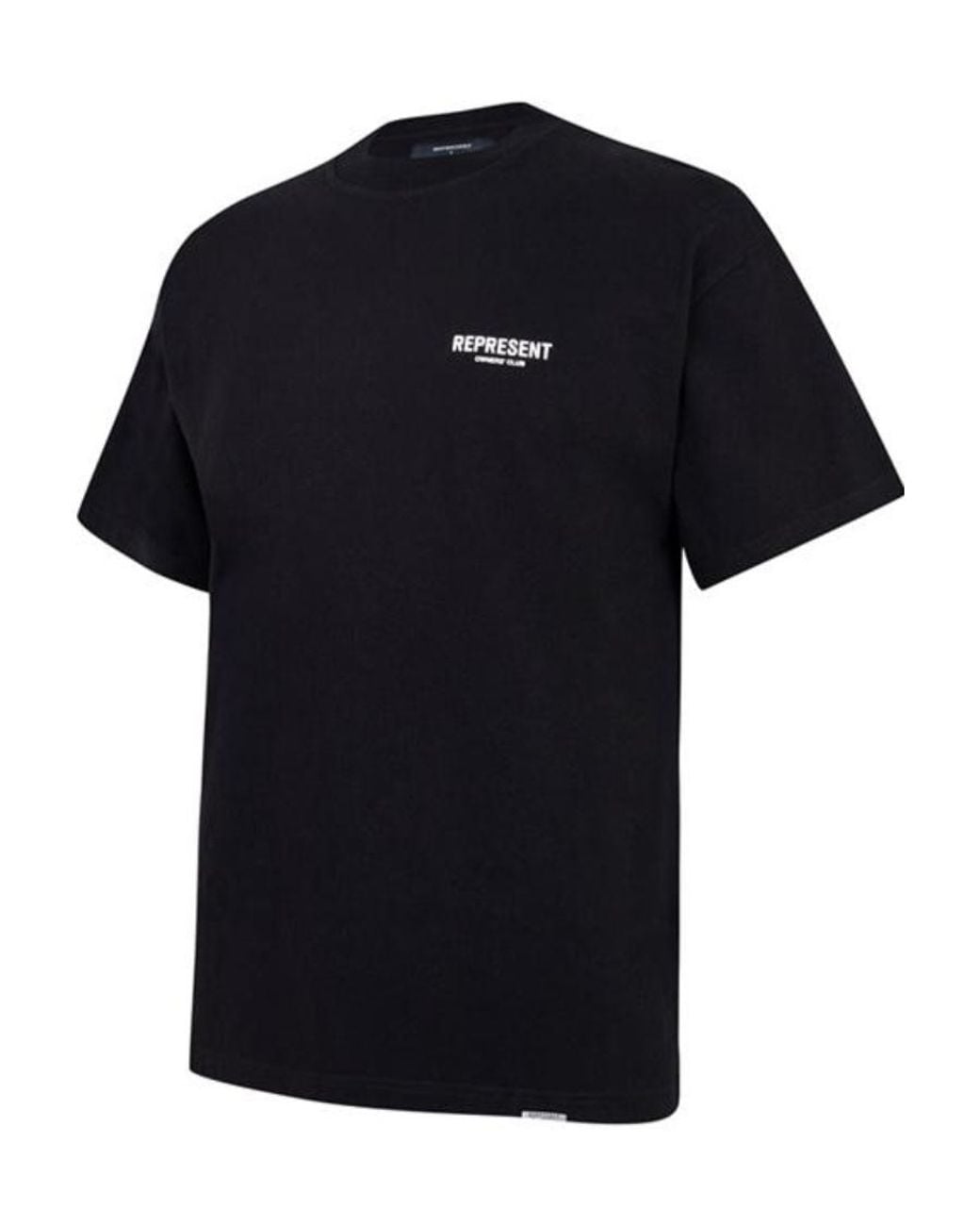 Represent Black Logo Short-Sleeved T-Shirt for men