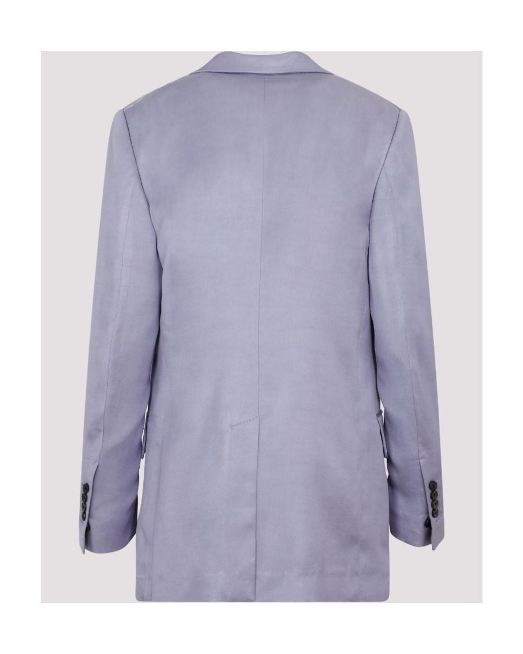 Tom Ford Blue Single-Breasted Blazer
