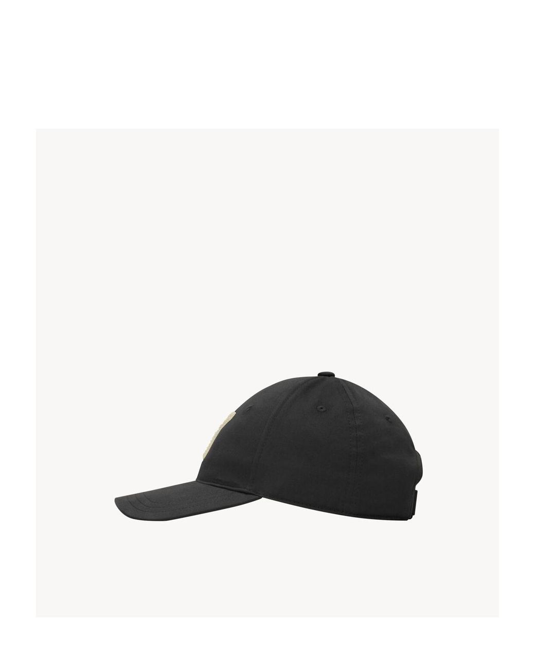 Saint Laurent Black Y Varsity Baseball Cap