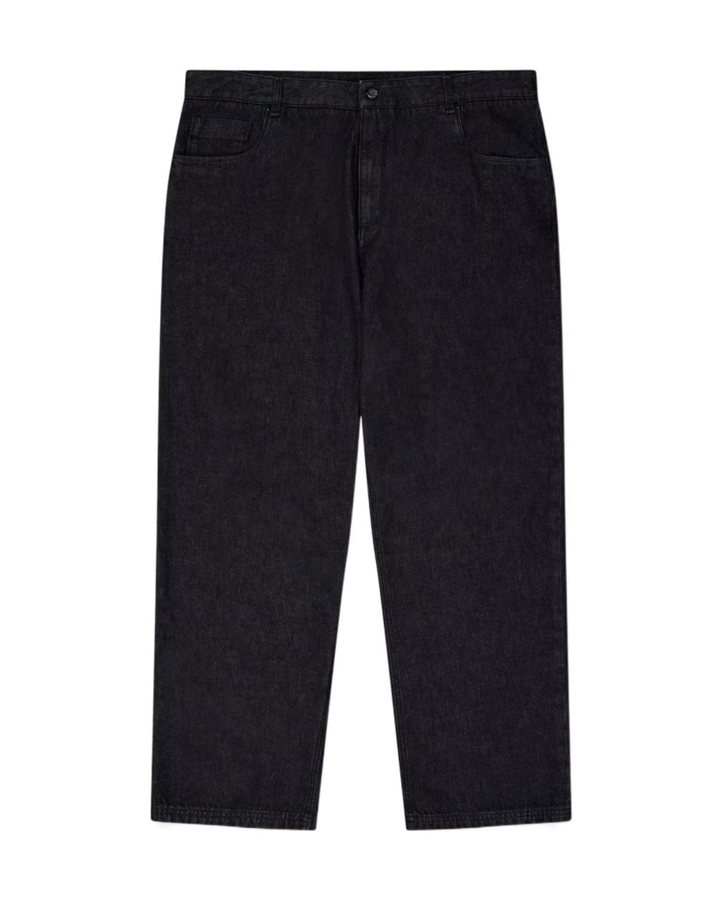 Fendi Blue Inside Out Straight Leg Jeans for men