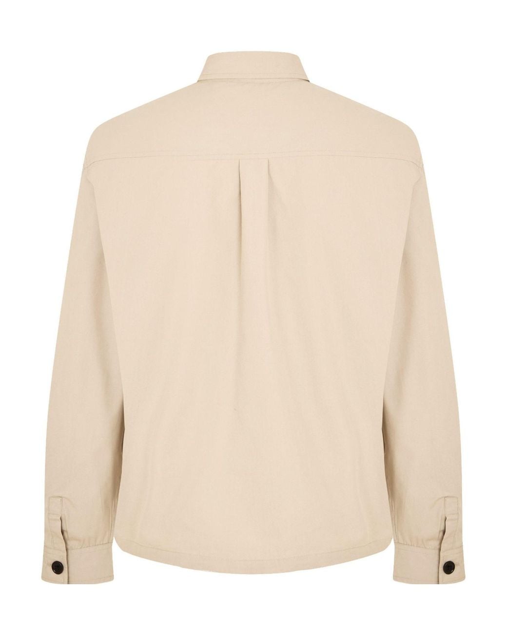 Paul Smith Natural Collared Zipup Work Jacket for men