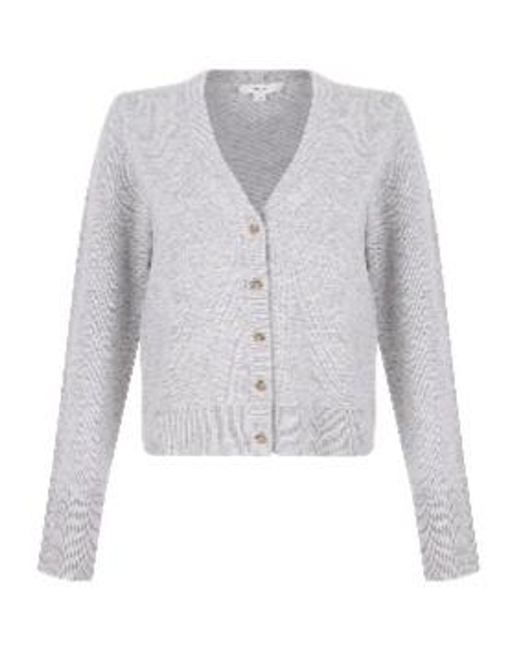 Vince Gray V Button Cardigan
