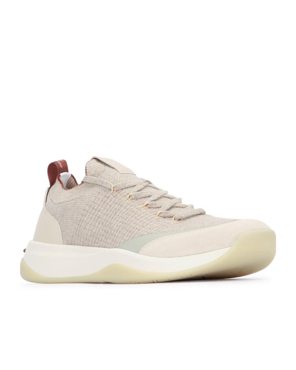 Loro Piana Natural Round-Toe Casual Sneakers for men
