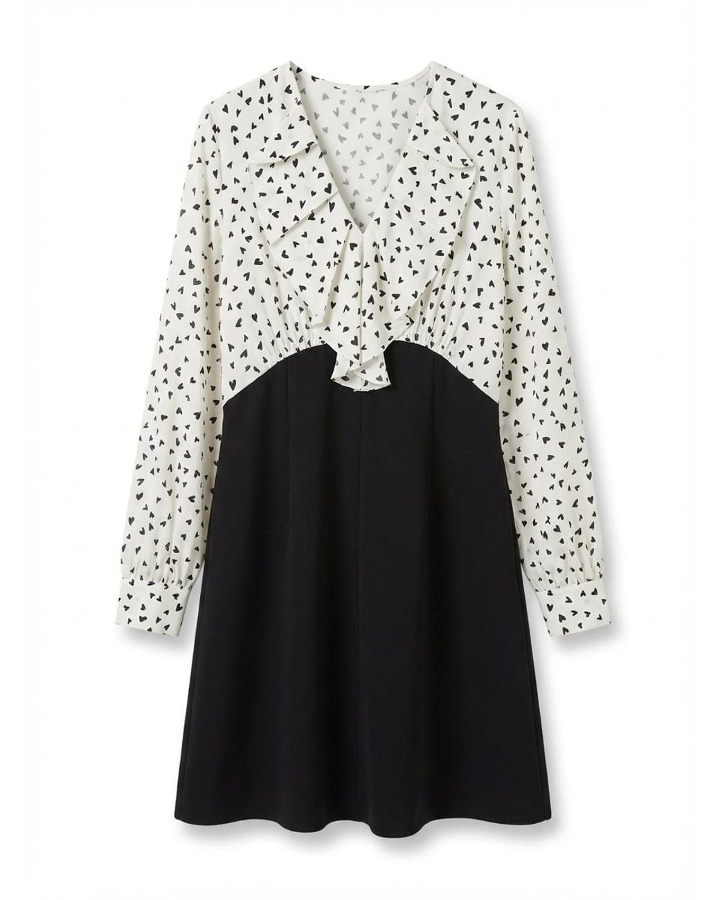 Max Mara White Long-Sleeved Dress