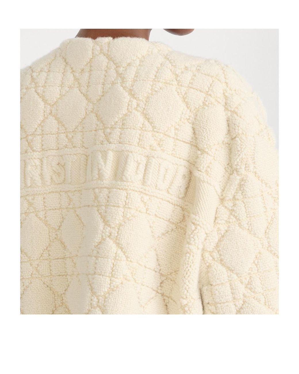Dior Natural Alps Cannage Jacket