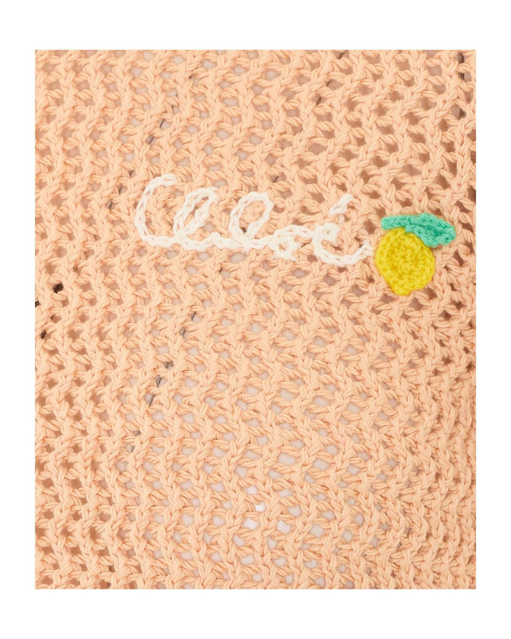 Chloé Natural Cotton Knit Sweater