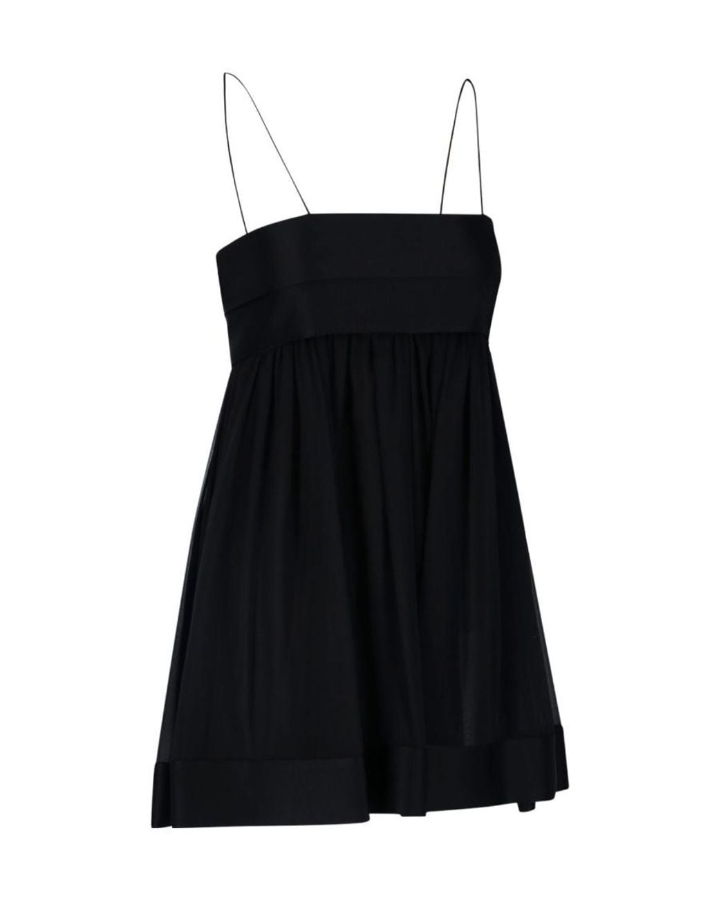 Saint Laurent Black Sleeveless Dress