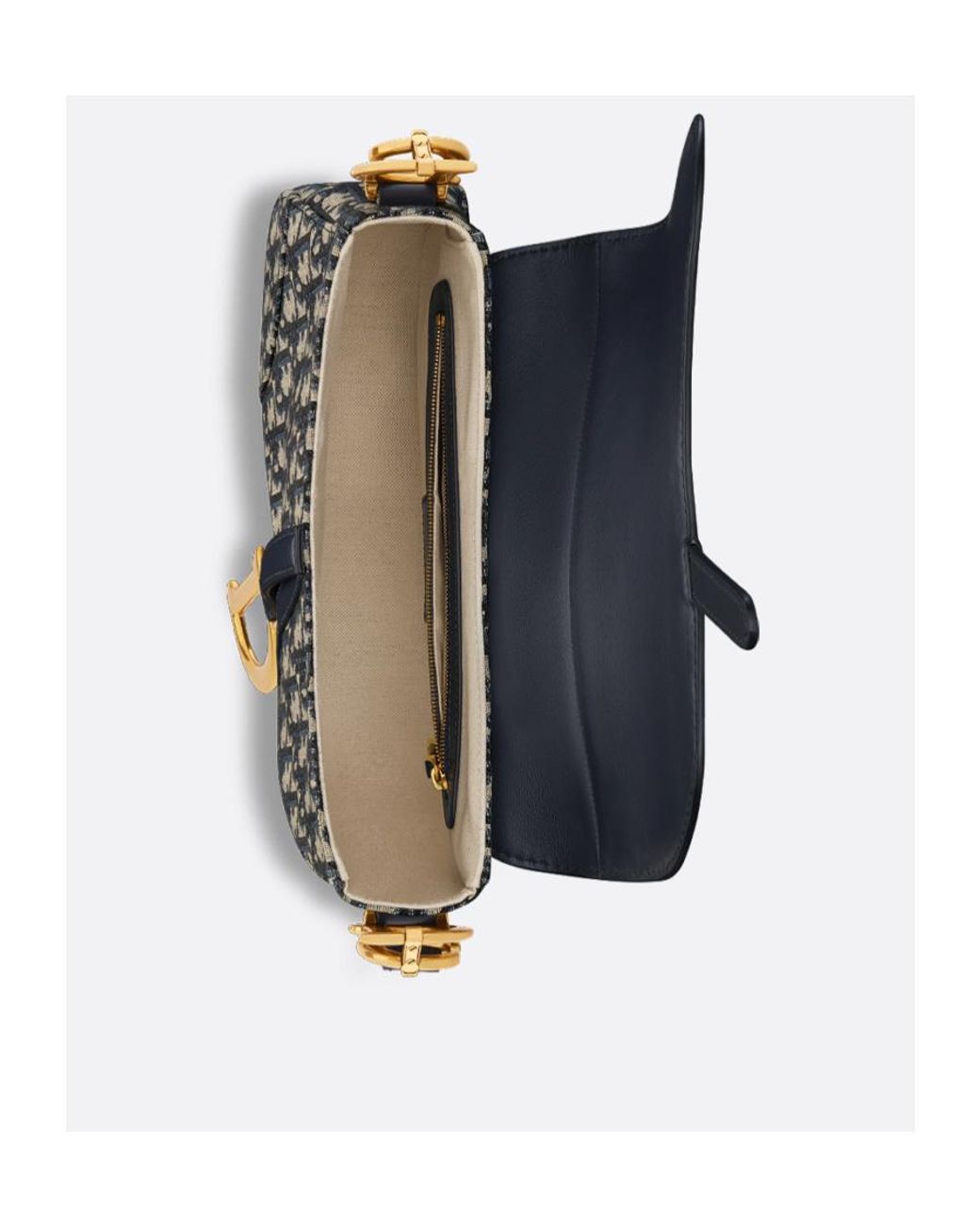 Dior Black Medium Flap Shoulder Bag