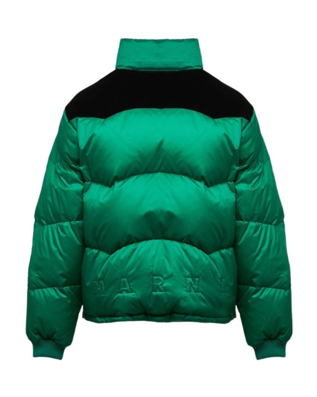 Marni Green Ripstop Down Jacket for men