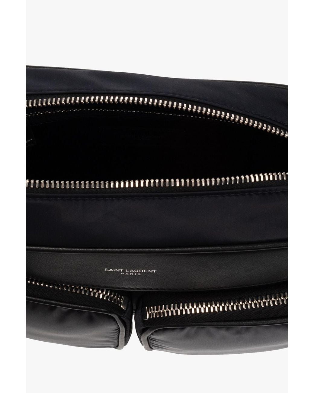 Saint Laurent Black City Zip-Up Camera Bag for men