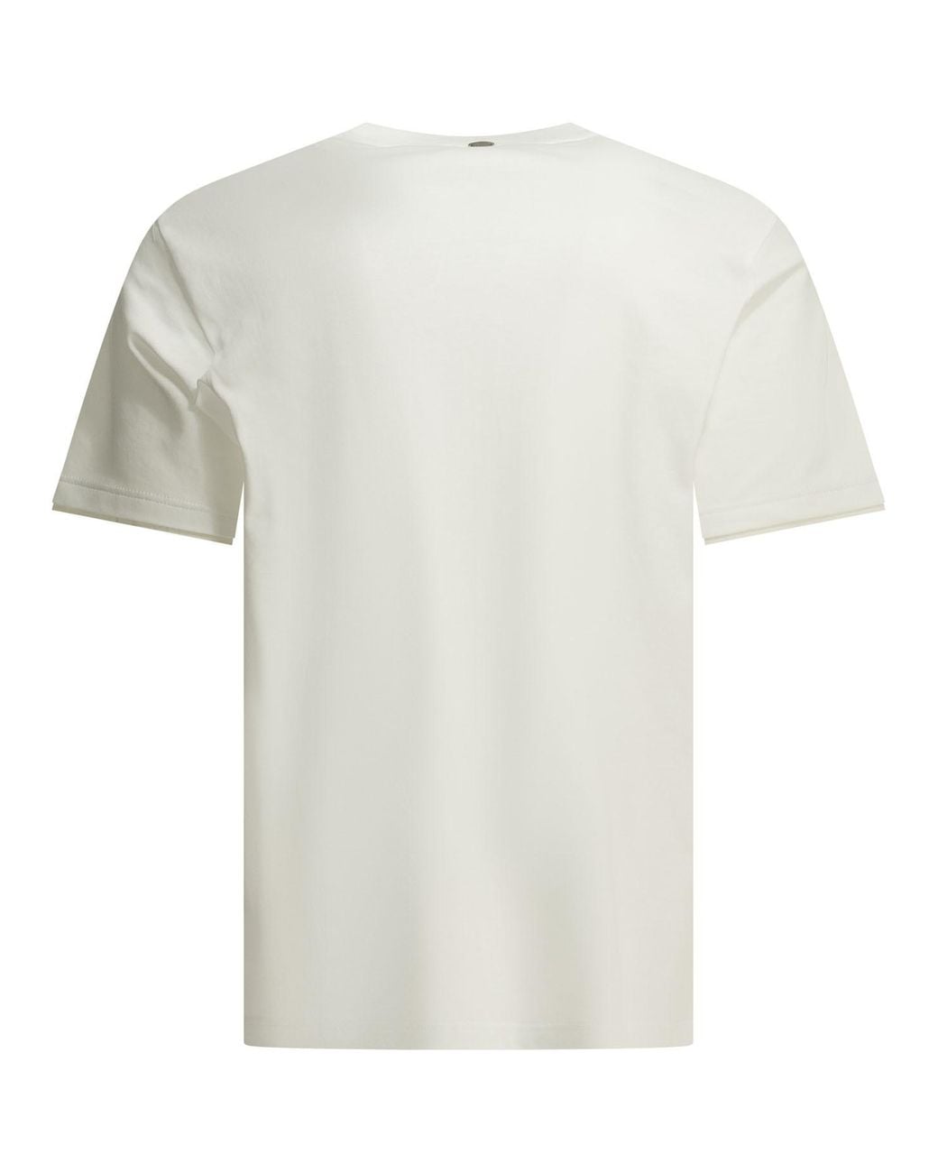 Herno White Logo T-Shirt for men