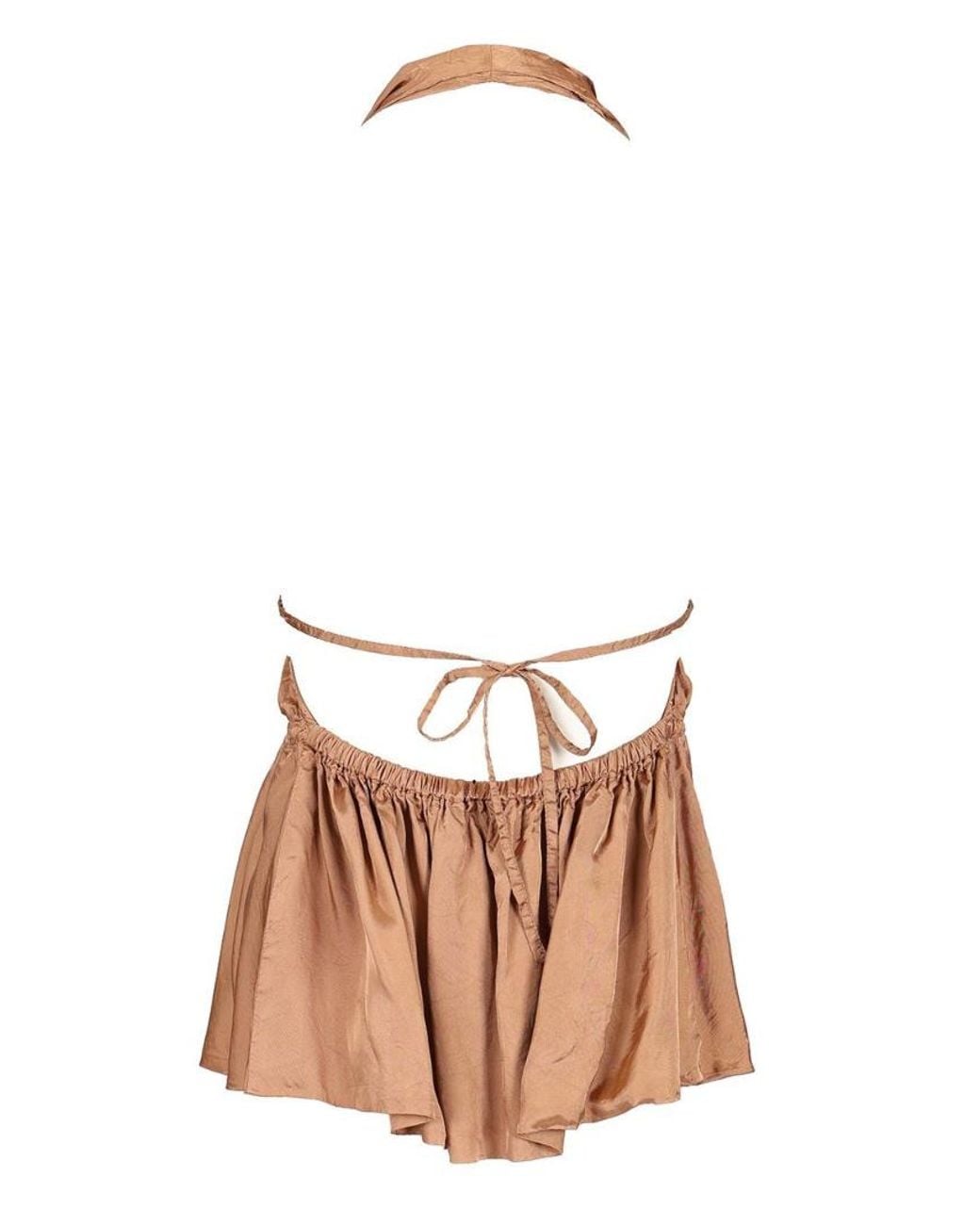 Dries Van Noten Pink Halterneck Top