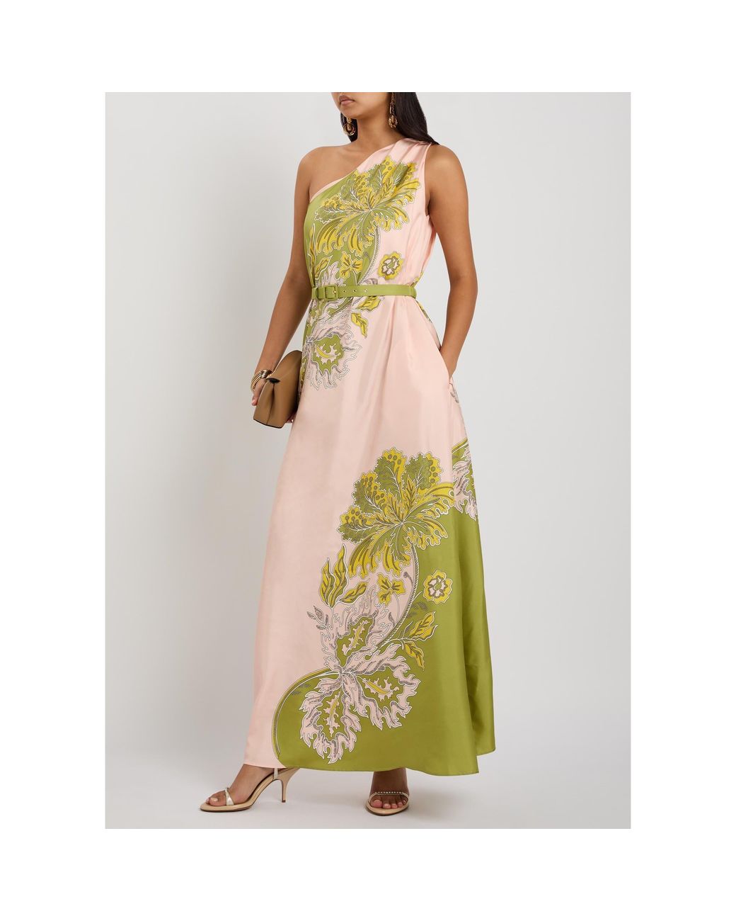 LaDoubleJ Metallic Silk Dress