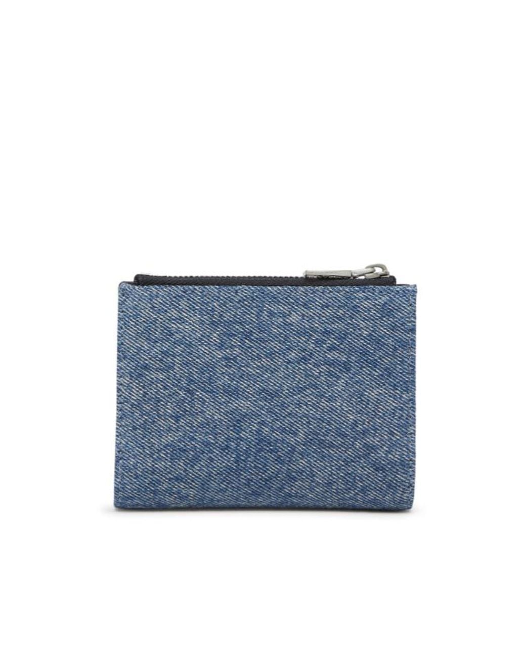 DIESEL Blue 1Dr Bi-Fold Zip Ii Wallet