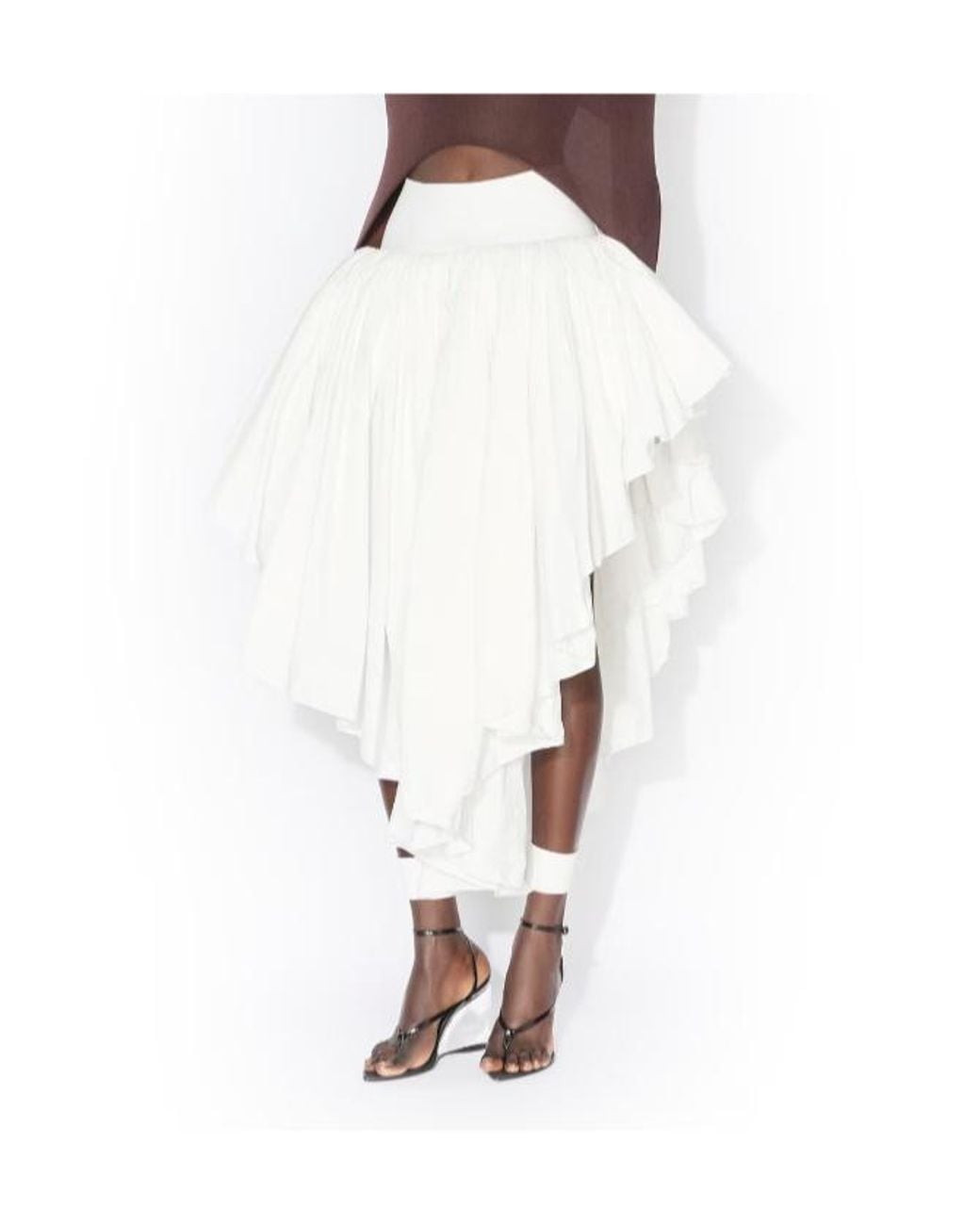 Alaïa White Alaïa Maxi Petticoat