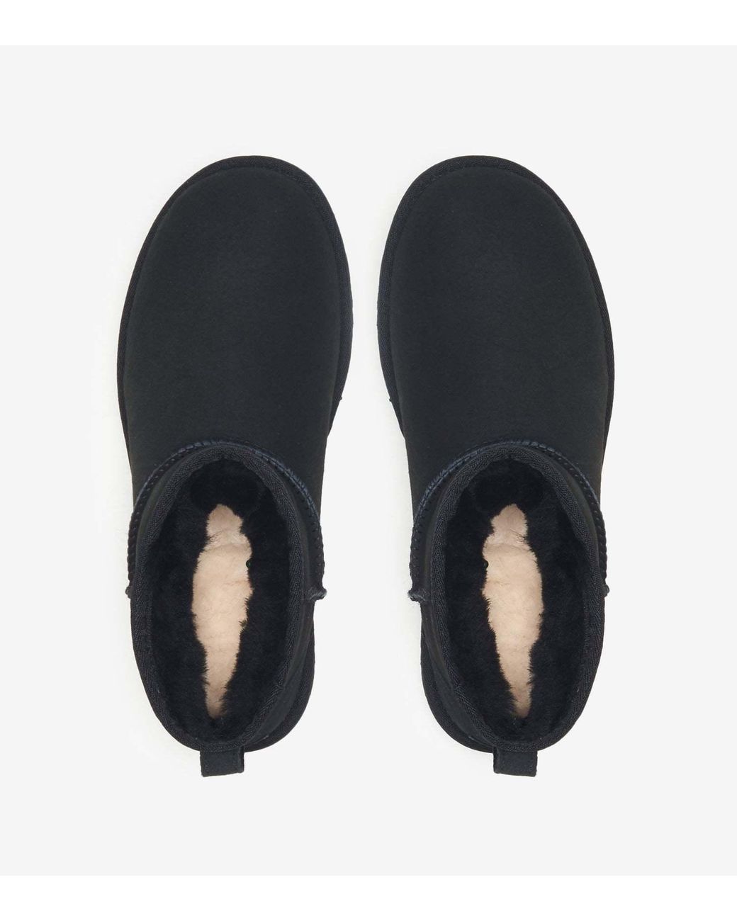Ugg Black Classic Ultra Mini Ankle Boots