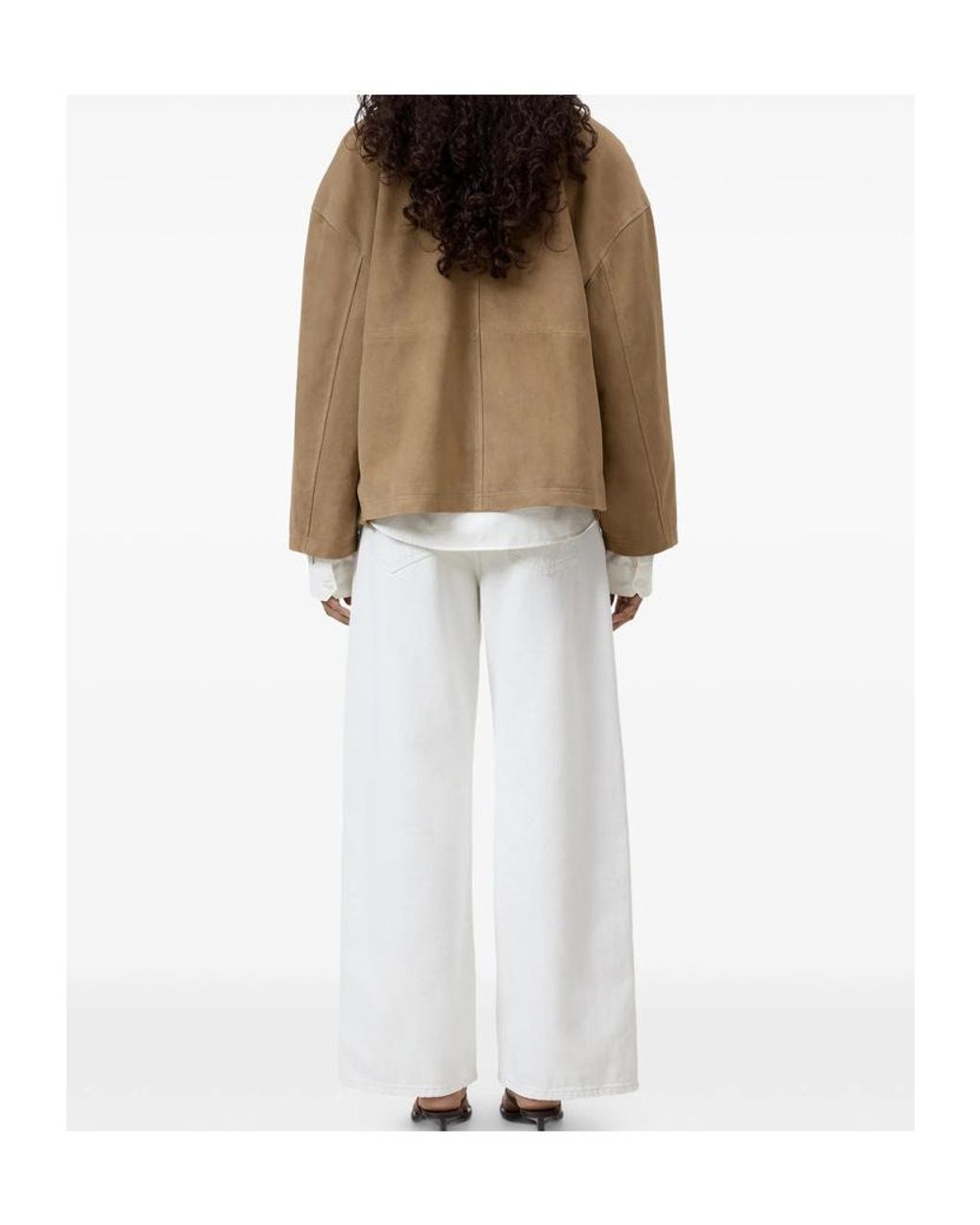Closed Natural Suede Leather Jacket