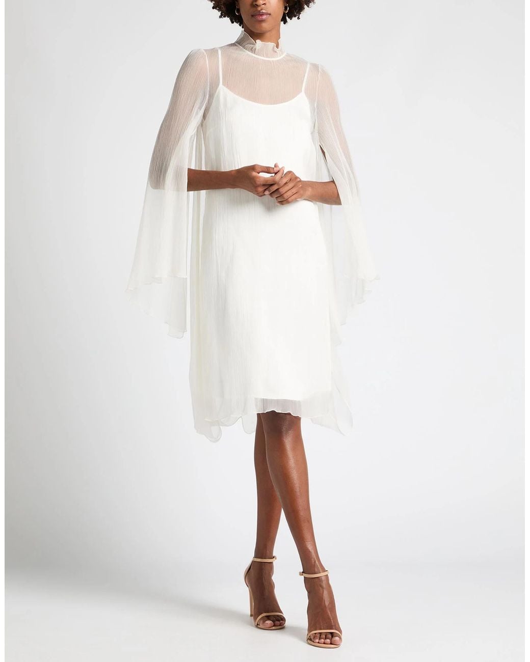 Max Mara White Midi Dresses