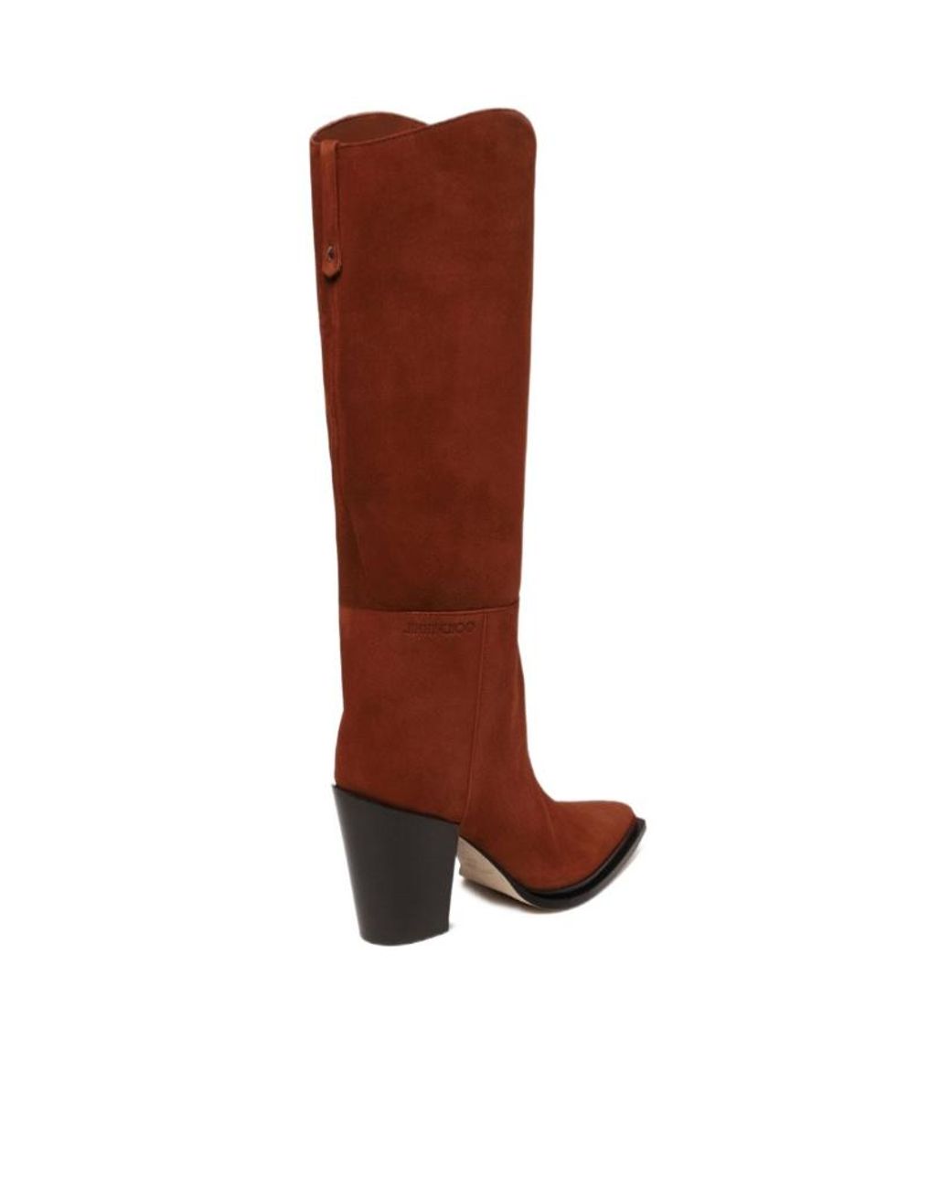 Jimmy Choo Brown Pointed-Toe High Boots