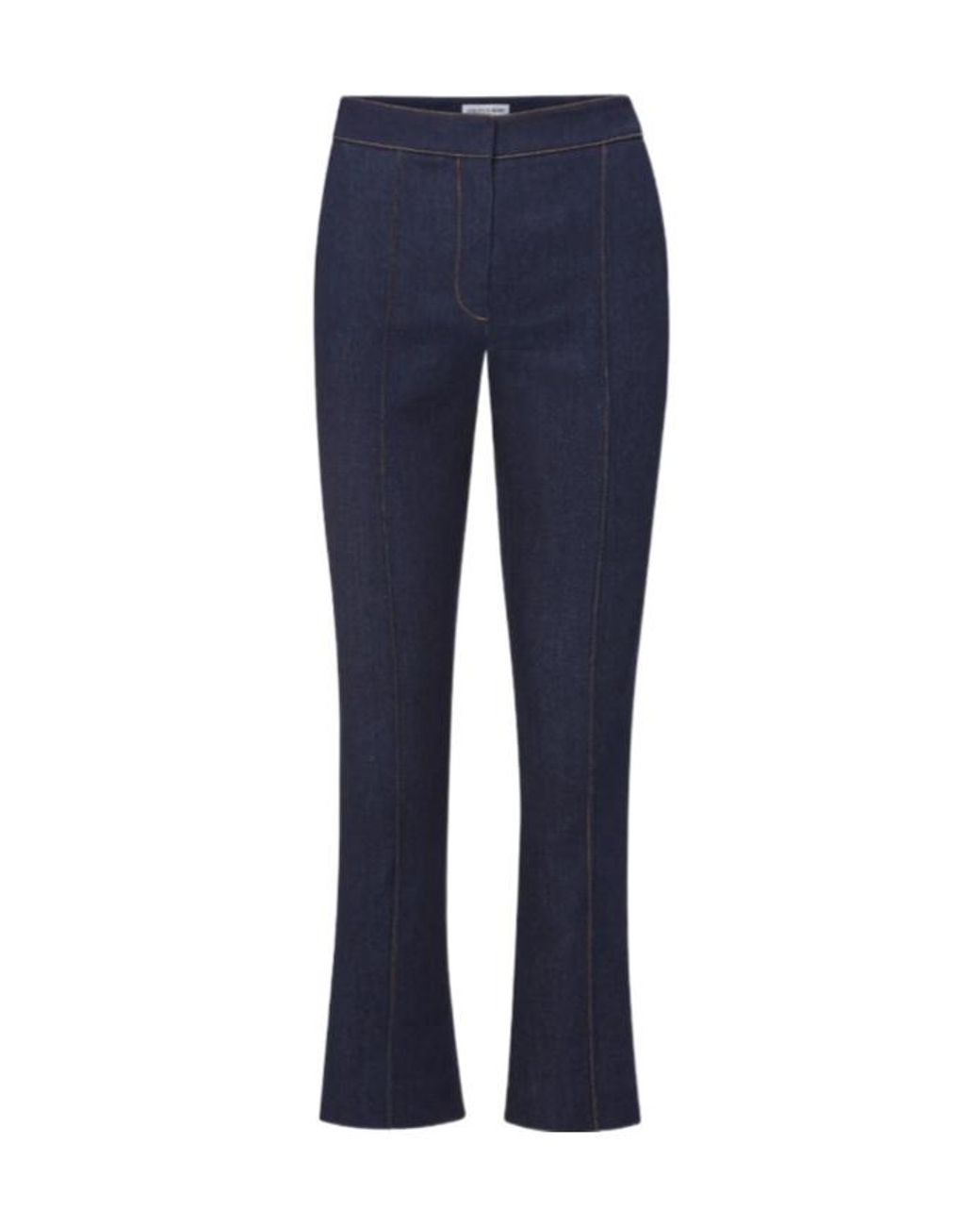 Veronica Beard Blue Tani Tailored Trousers