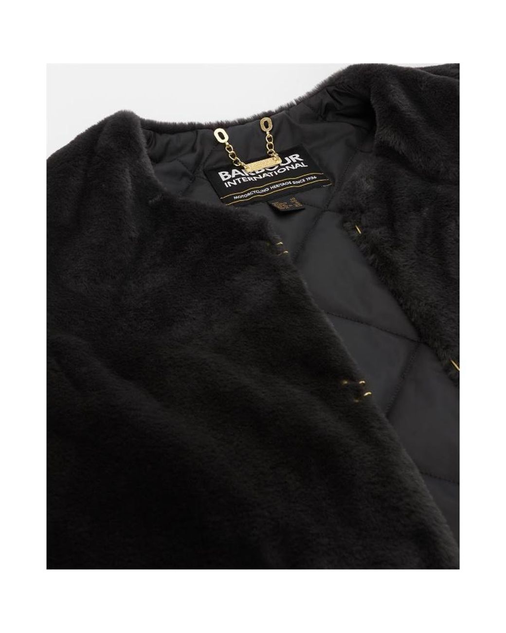 Barbour Black Sleeveless Vest