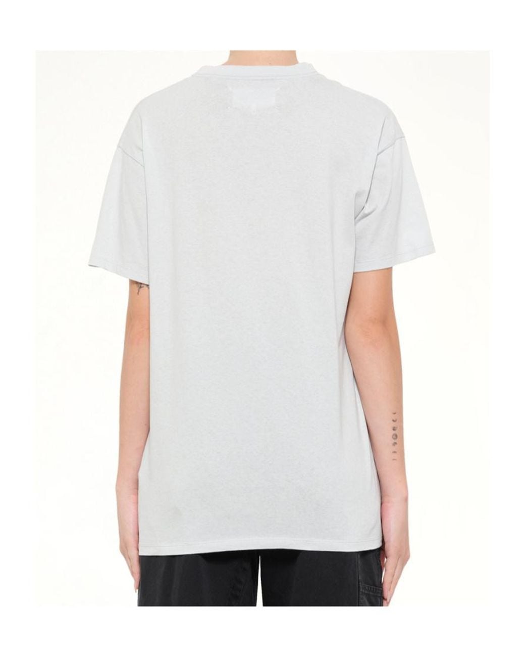 Maison Margiela White Numeric Logo Printed T-Shirt