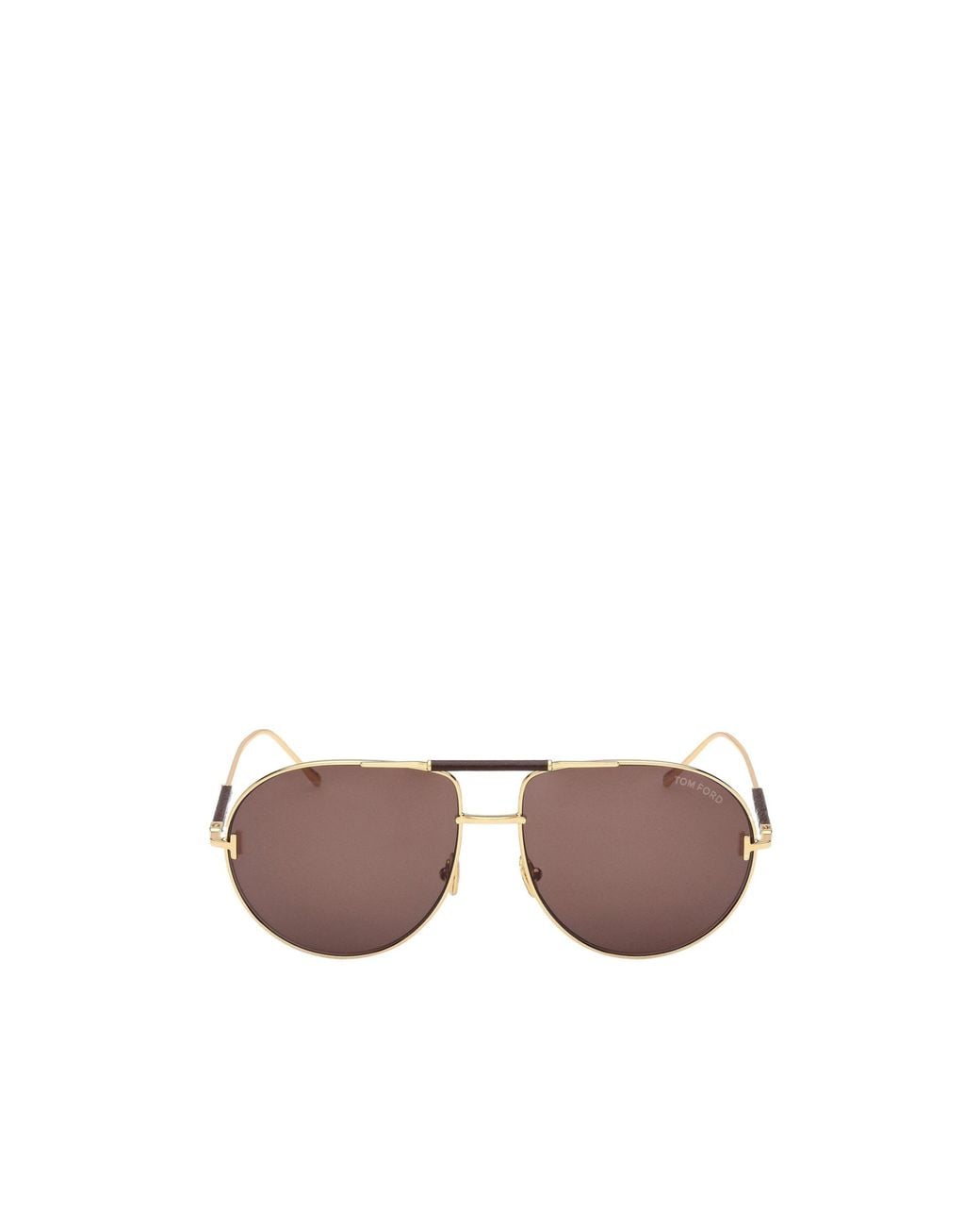 Tom Ford Pink Double Beam Pilot Sunglasses for men