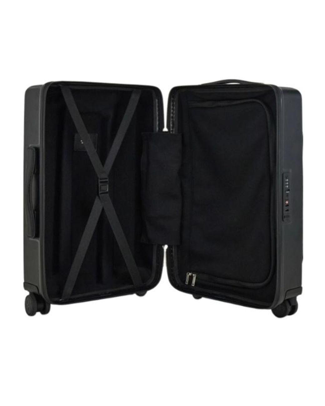 Ferragamo Black Embossed Ferragamo Monogram Hand Luggage for men