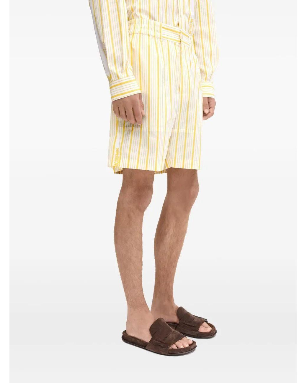Jacquemus Natural Shorts for men