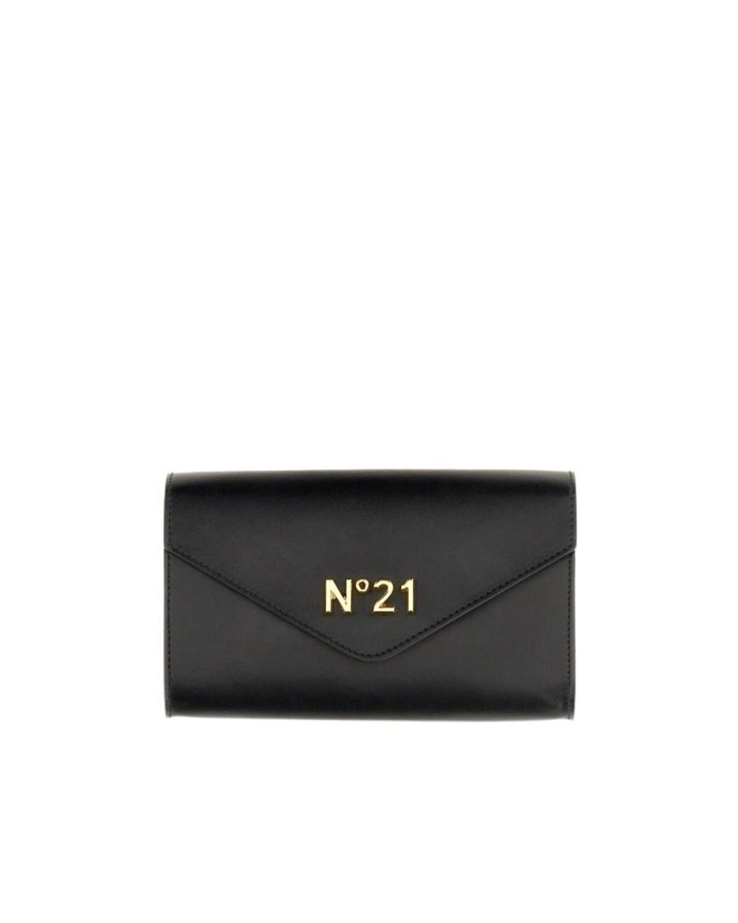N°21 Black Chain Logo Wallet