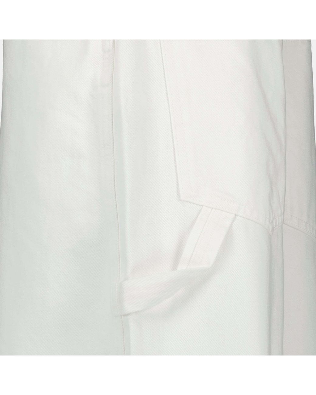 Khaite White Sowen Jeans