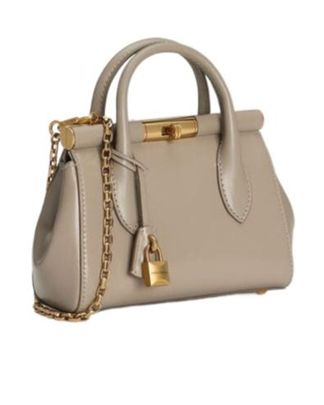 Dolce & Gabbana Natural Marlene Handbag