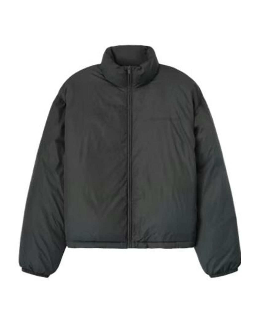 Fear Of God Gray Ripstop Puffer Jacket for men