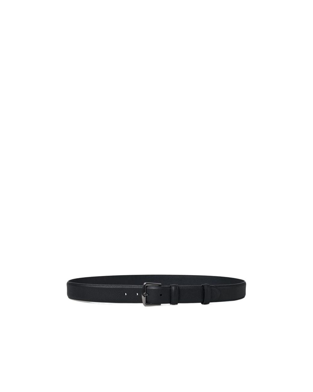 Loro Piana White Alsavel Belt for men